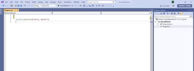 Using Web Jobs in Azure App Services